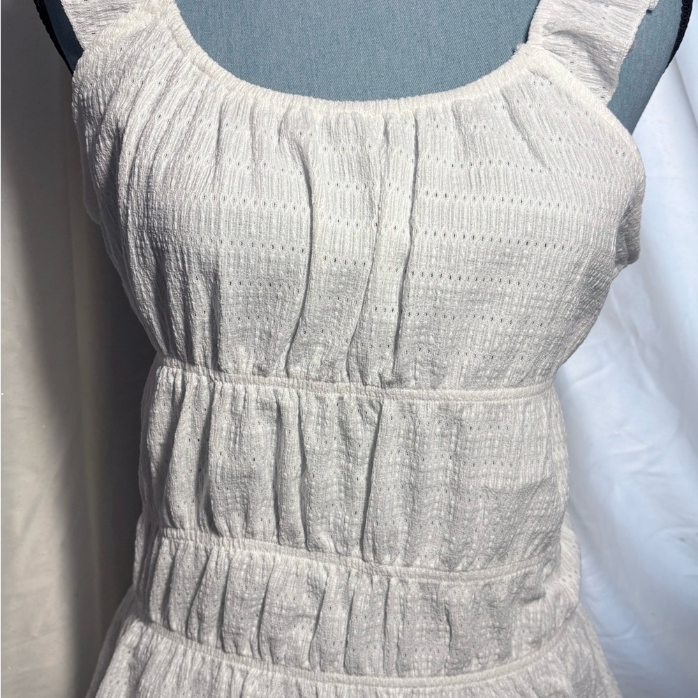 Heyson NEW medium White  Textured tank top